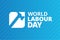 World labour day 1 May, labor day vector illustration