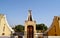 World largest sundial at Jantar mantar observatory Jaipur Rajasthan India