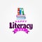 World Literacy Day Vector Design Illustration For Celebrate Moment