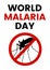 World Malaria Day