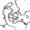 World Map of DENMARK: Denmark, Jutland, Zealand, Scandinavia, North Europe, North Sea. Geographic chart.