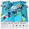 World Map Of Global Airline Traffic Trends Infographic