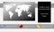 World map infographic, Shiny Button, Used For Website, Flyer templates