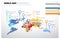 World map with laws pertaining to homosexual relationships