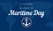 World Maritime Day Background Illustration