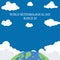 World Meteorological Day Vector Illustration, Simple design, suitable for any Poster, Background. eps 10