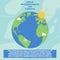 World Meteorological Day Vector Illustration, Simple design, suitable for any Poster, Background. eps 10