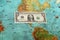 World money , World map , Money transfer