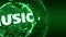 World News Music Internet Intro Teaser green