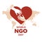 World NGO Day vector