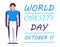 World obesity day is observed in various parts of world on October 11th