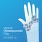 World Osteoporosis Day design template good for celebration usage.
