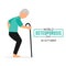 World Osteoporosis Day Vector Illustration