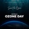 World Ozone Day awareness post wallpaper and background design for social media