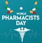 World Pharmacists Day vector template