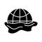 World planet earth melting icon