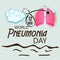 World Pneumonia Day.