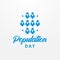 World Population Day Vector Design Illustration For Celebrate Moment