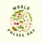 World pulses (legumes) day. Banner vector