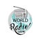 World radio day concept. February 13.