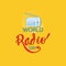 World radio day concept. February 13.