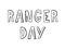 World Ranger Day . Text letter design suitable for greeting card poster and banner