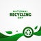 World Recycling Day Vector Design Illustration For Banner and Background