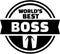 World`s best boss button
