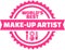 World`s best Make up artist button