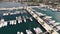 World`s best marine for super yachts boats . Porto Montenegro in Tivat