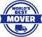 World`s best mover button