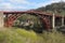 World`s first cast-iron bridge Coalbrookdale, England