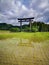 The world`s largest torii gate at the entrance of the sacred site of the Kumano Hongu Taisha on the Kumano Kodo pilgrimage trail