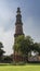 The world\\\'s unique tallest brick minaret in the Qutub Minar complex