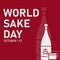 world sake day, October 1st