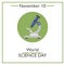 World Science Day. November 10