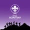 World Scout Day illustration banner