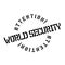 World Security rubber stamp