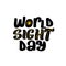 World Sight Day Vector Design Template. Great vector