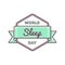 World sleep day greeting emblem