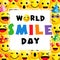 World Smile Day banner, October 2