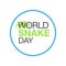 World snake day.