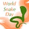 World Snake Day Vector