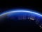 World from space. Elements of this image furnished by NASA 3d rendering