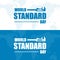 World Standard Day design vector.