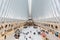 World Trade Center Transportation Hub WTC PATH train station Oculus modern architecture by Santiago Calatrava in New York, United