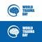 World Trauma Day design vector.