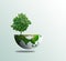 World tree day concept eco environment