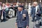 World War 2 veterans marching in Liverpool, UK