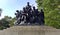 World War I Soldiers, One Hundred Seventh Infantry Memorial, Central Park, New York City, NYC, NY, USA